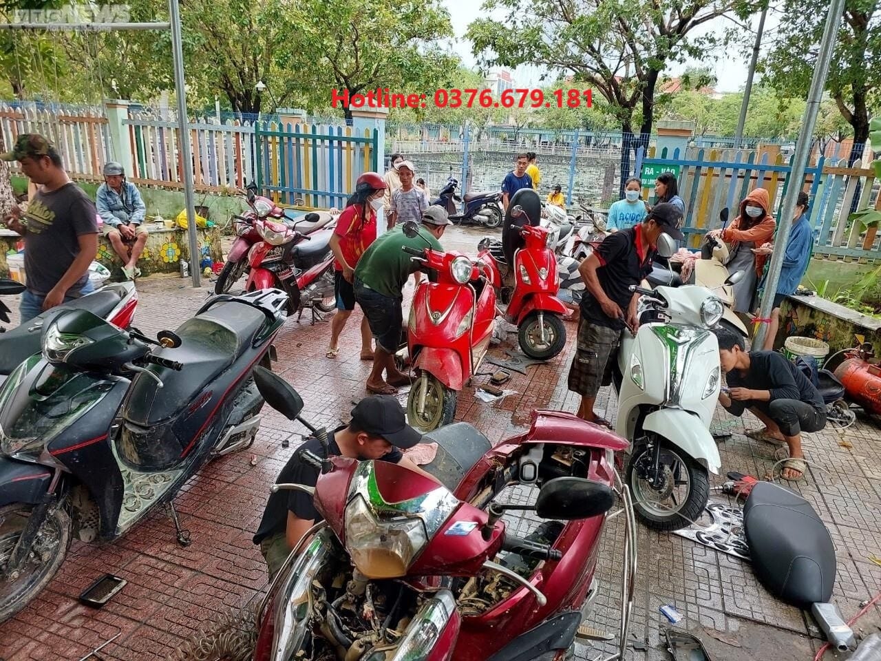 sửa xe máy quận 2