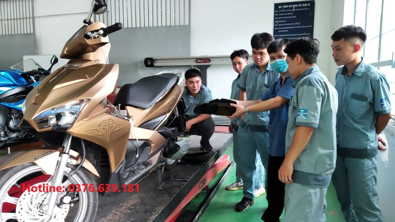 sửa xe máy quận tân bình
