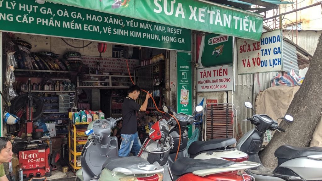Sửa xe máy quận Phú Nhuận