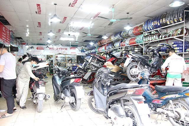 sửa xe máy quận Tân Phú