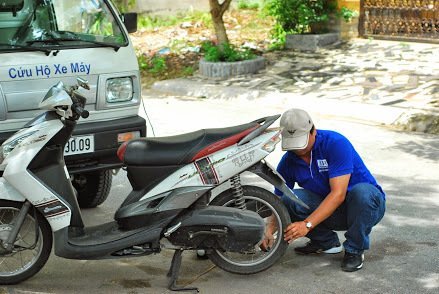 cứu hộ xe máy huyện Cần Giờ