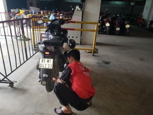 sửa xe máy khu đô thị park city