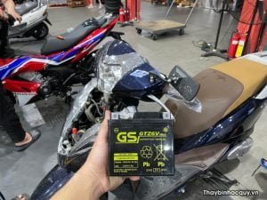 thay ắc quy xe máy Quận Thốt Nốt