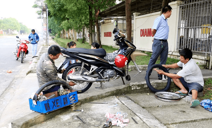 cứu hộ xe máy quận Hải Châu