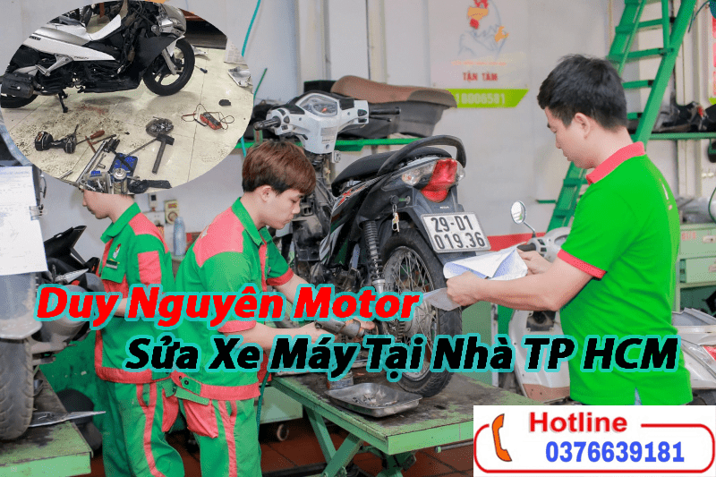 Điểm danh những cửa hàng sửa chữa xe máy uy tín tại TPHCM