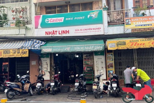 Cửa hàng sửa xe máy Hà Nội